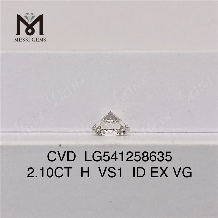 2.10CT H VS1 man made diamonds RD loose lab diamond wholesale price