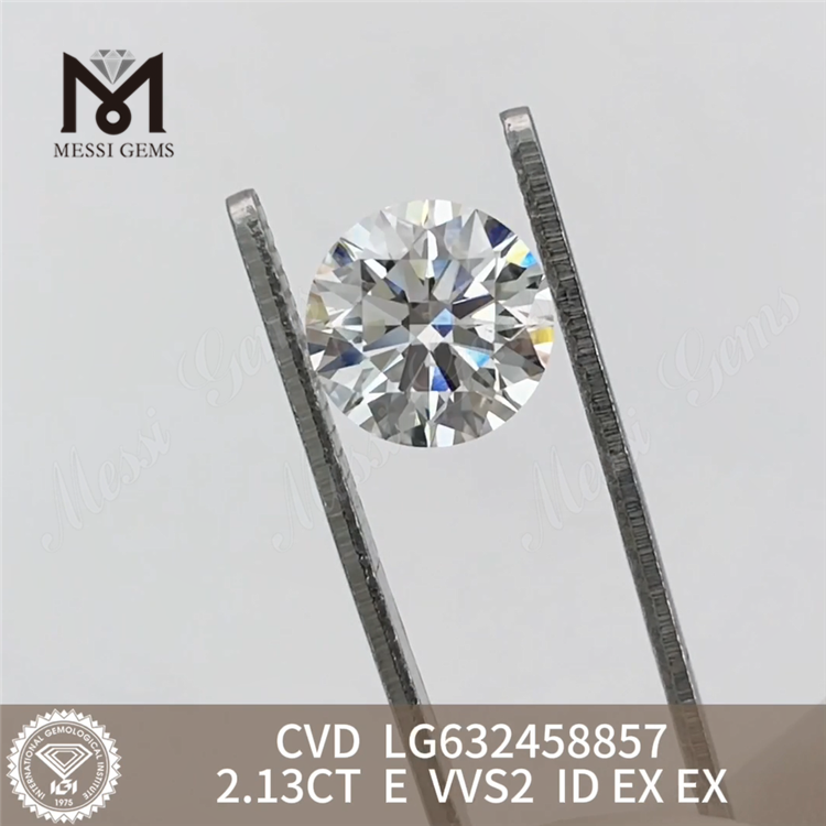 2.13CT E VVS2 ID EX EX CVD 2ct fabricated diamonds LG632458857