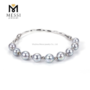 7-8mm S925 Akoya pearl bracelets Sophistication