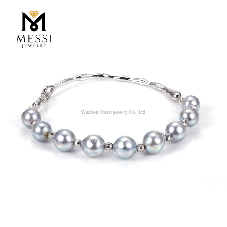 7-8mm S925 Akoya pearl bracelets Sophistication