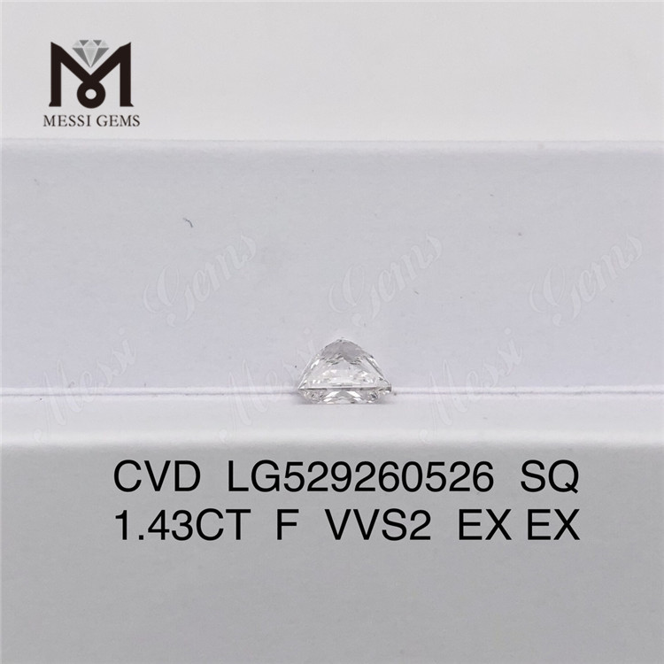 1.43CT F VVS2 SQ igi certified diamonds Crafting Timeless Beauty丨Messigems CVD LG529260526