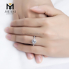 14k 18k gold jewelry wedding engagement ring for woman halo diamond ring