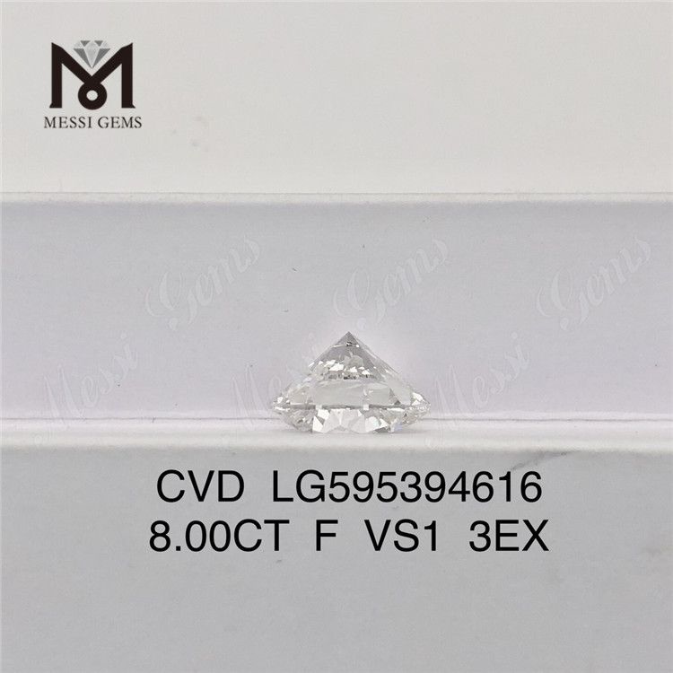 8ct CVD Diamond F VS1 3EX Man Made Diamond LG595394616
