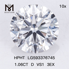 1.06CT D 3EX VS HPHT Diamonds HPHT LG593376745