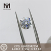1.04CT E VS2 CVD Lab Diamond for Sustainable Jewelry丨Messigems LG607342354