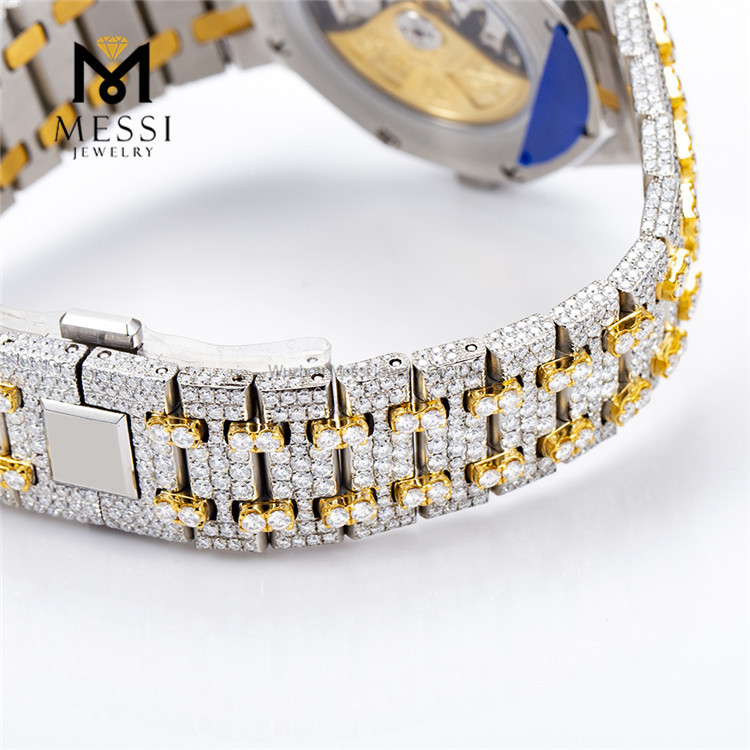 Luxury Men's Moissanite Watches Durable & Stylish Timepieces