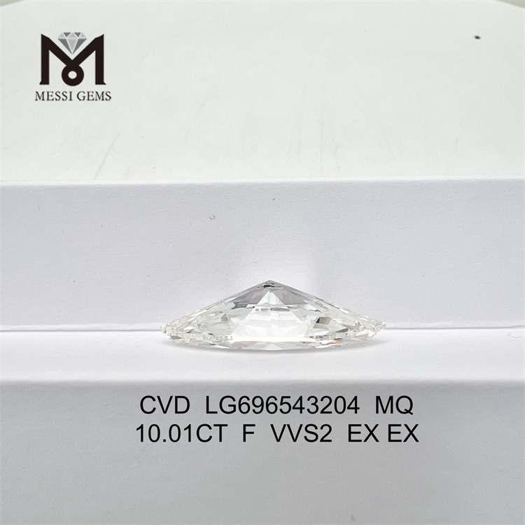 10.1ct f MQ VVS EX EX Simulated Diamond CVD LG696543204