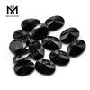 7*9 oval shape high quality loose gemstone black cubic zirconia 