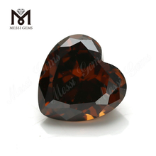  Loose heart Cushion 10*10mm CZ Cubic Zirconia Stones Prices 