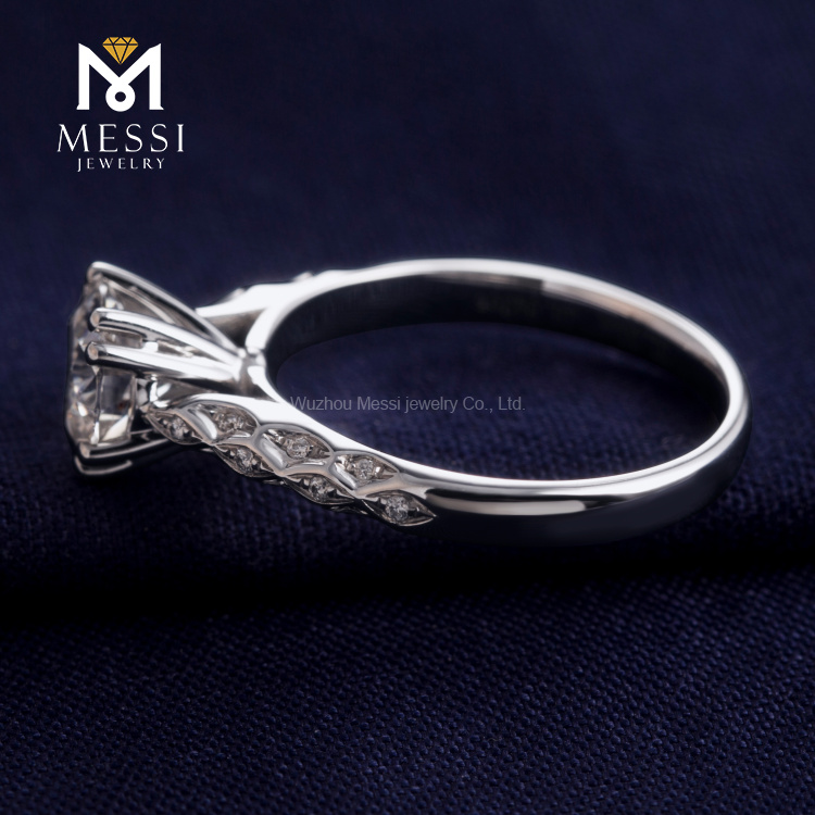 Moissanite Ehering für Frauen