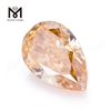 Pear Cut 1.5mm To 16mm champagne Colored loose Moissanite