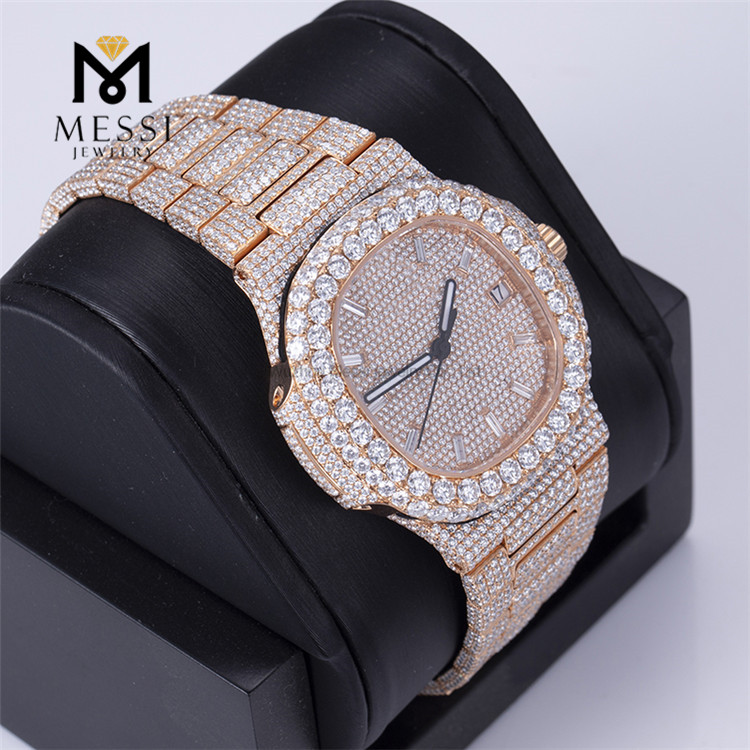 Luxury Hip Hop watches vvs moissanite watches custom design