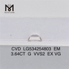 3.64CT G VVS2 EX VG EM best online lab diamonds CVD LG534254803