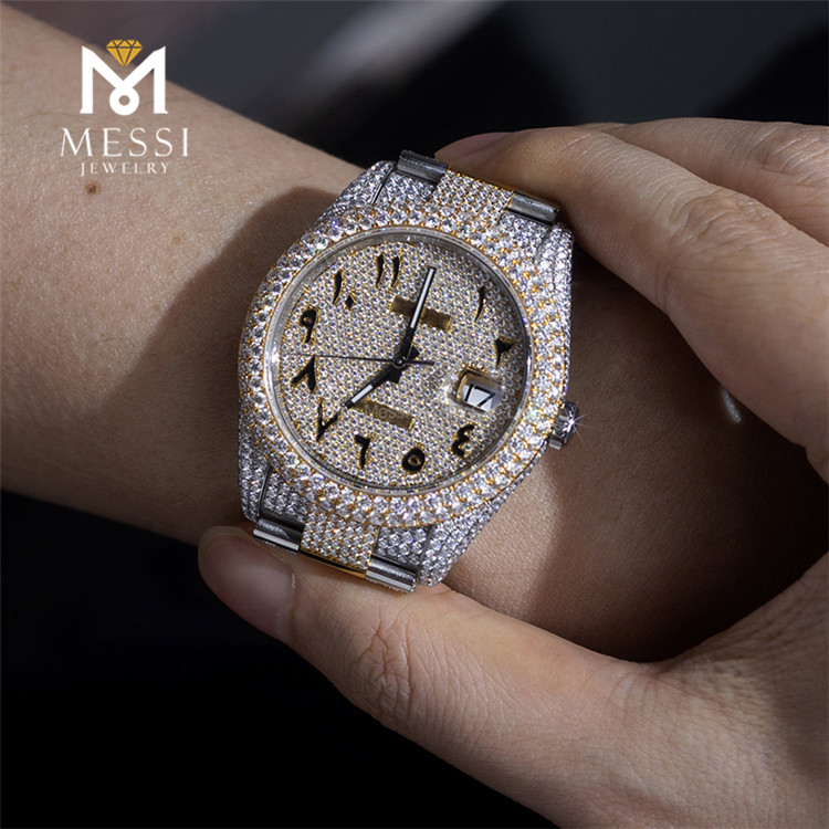 Men's mechanical watches automatic men's watches moissanite waterproof men's watches brand watches