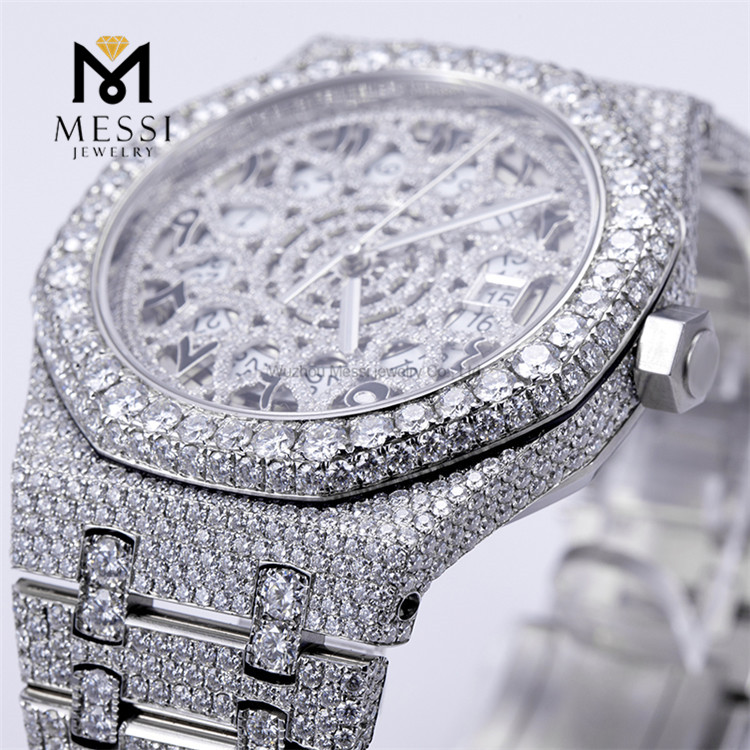 iced out diamonds moissanite business watch