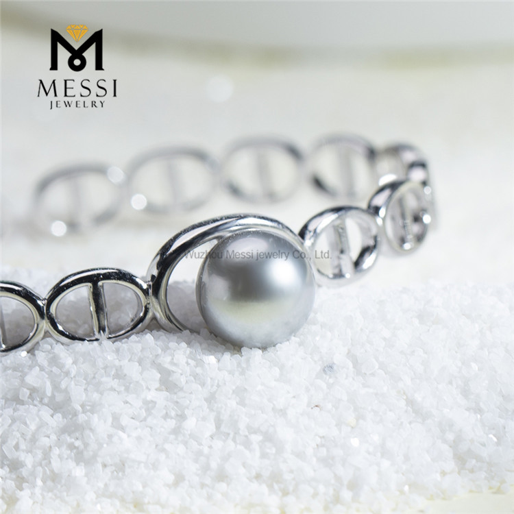 10-11mm Elegant S925 Tahitian pearl bracelets