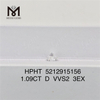 1.09CT D VVS2 3EX HPHT GIA made not mined diamonds 5212915156丨Messigems 