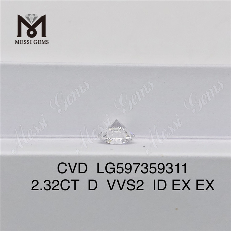 2.32ct igi diamond D VVS2 CVD Stunning Diamonds at Wholesale Prices丨LG597359311 Messigems