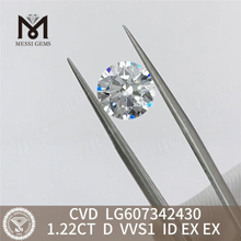 1.22CT D VVS1 lab diamond 1 carat CVD Collection丨Messigems LG607342430