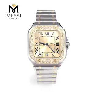 Unmatched Brilliance & Strength Stylish Moissanite Watches for Men