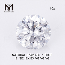 1.00CT E SI2 EX EX VG VG VG Wholesale Natural Diamonds P281466 Your Source for Bulk Purchases丨Messigems