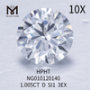 D 1.005ct Loose Gemstone Synthetic Diamond SI1 EX CUT