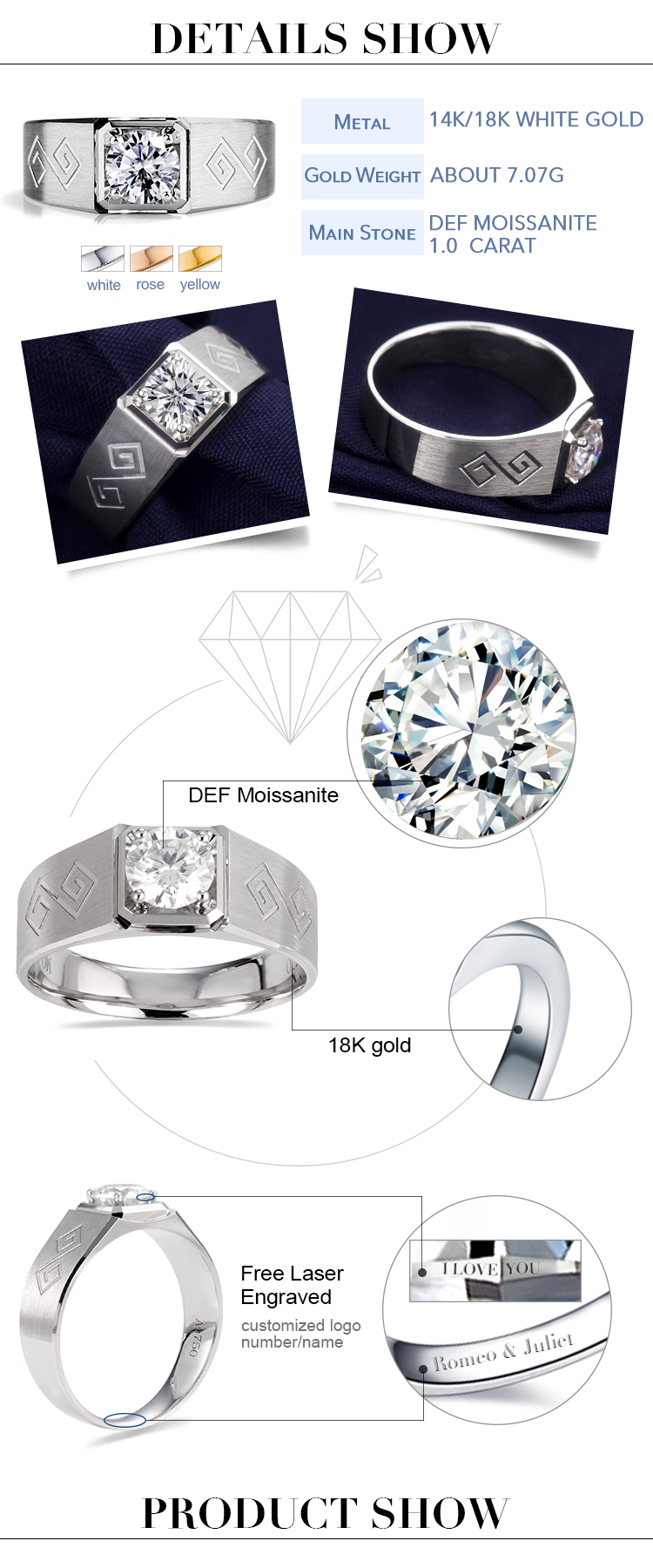 fashion men ring