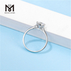 Messi Gems 1 carat moissanite engagement ring 925 sterling silver rings for women