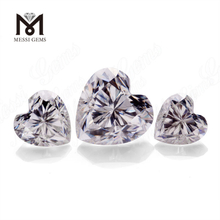 6MM HEART loose moissanite stone EF