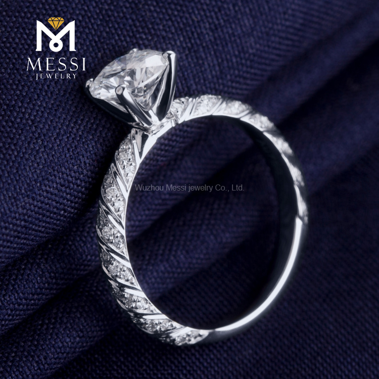 Moissanite Ehering