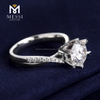 1.5ct moissanite ring wedding ring fashion Moissanite white gold rings for women