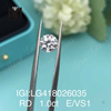 1.0CT E/VS1 Round EX VG Lab Grown Diamond Loose Lab Diamond Whotesale Price