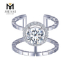 1.14CT 18K GPLD Fashion Widding Women Femmes Gift Bijoux en or Def Moissanite Diamond Ring