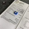 1,18 ct rettangolare f vvs2 ex cvd lab diamanti certificato IgI