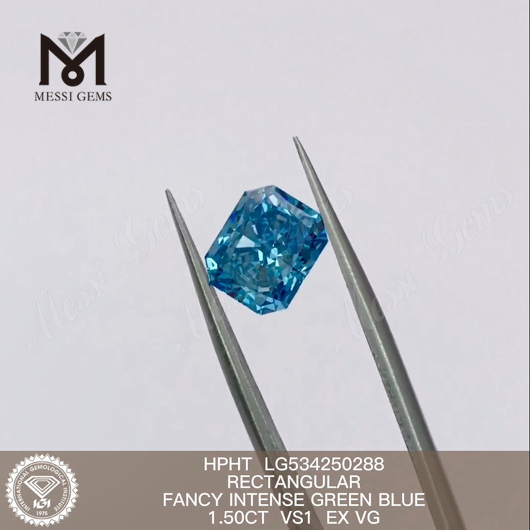 1.5CT VS Loose lab Diamonds HPHT Green Blue Lab Grown Diamonds factory price