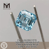 5.09CT SQUARE EMERALD CUT FANCY INTENSE BLUE VS1 EX VG CVD lab created diamond LG628421978丨Messigems 