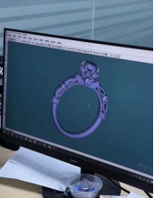 Design 3D jewelry model