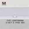 2.12CT D VVS2 3EX 2ct Cvd Lab Grown Diamond Price LG597359289