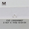 2.13CT E VVS2 ID EX EX CVD 2ct fabricated diamonds LG632458857