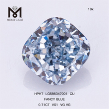0.71CT VS1 VG VG CU FANCY BLUE The Blue Hpht Diamond LG586347001