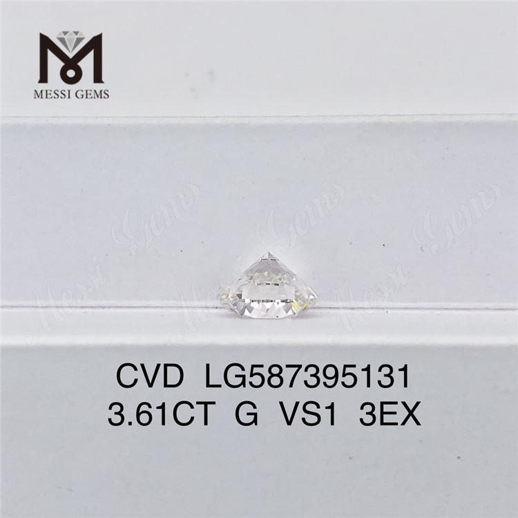 3.61CT G VS1 3EX CVD Diamonds The Designer\'s Secret to Stunning Jewelry LG587395131丨Messigems