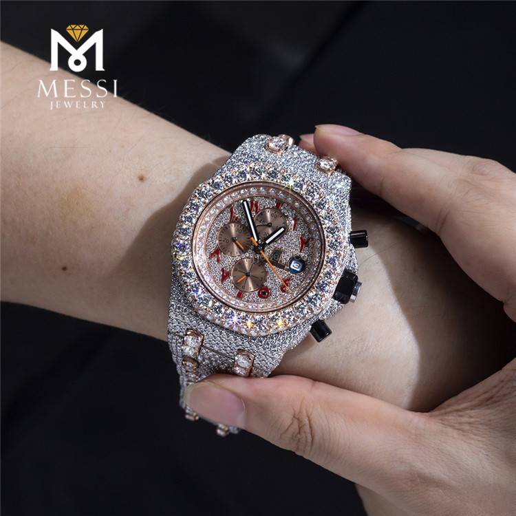best moissanite watch mens