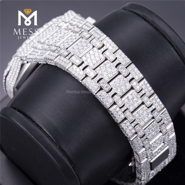 best moissanite iced out watch