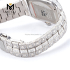 Etiquetas elegantes Pecio al por mayor de relojes de moissanite barato