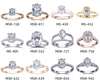 2carat rose gold lab diamond oval diamond ring on sale