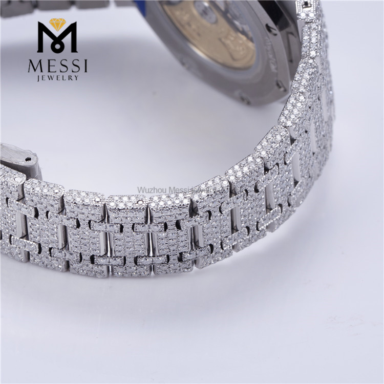 Hip Hop Moissanite Diamond Watch Pass Diamond Tester VVS moissanite watch