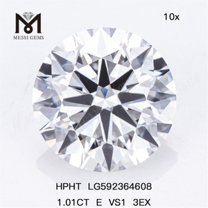 1.01CT E VS1 3EX 1 Carat HPHT Diamonds LG592364608 