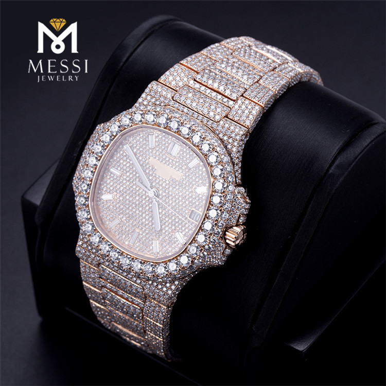 moissanite diamond cartier watch