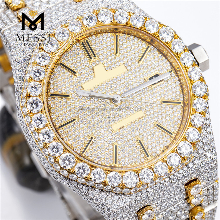 Luxury Men's Moissanite Watches Durable & Stylish Timepieces