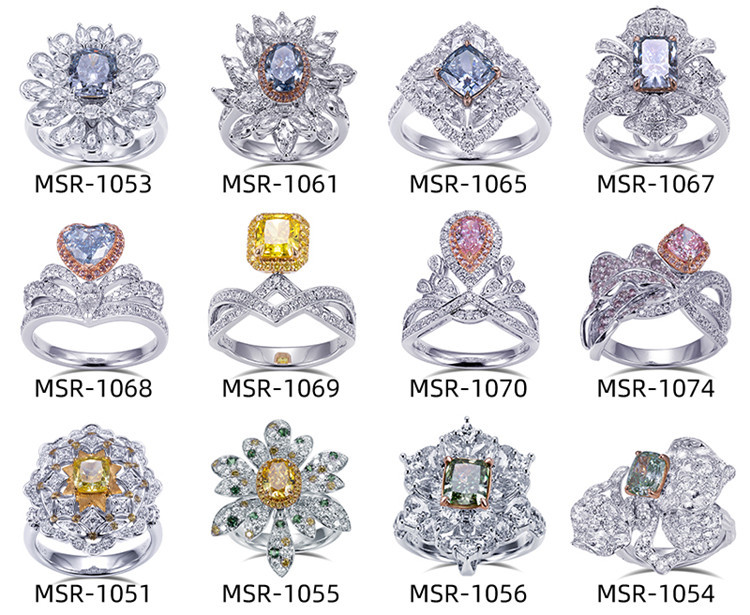 A Reflection of Brilliance lab grown diamond Cushion Cut Diamond Ring